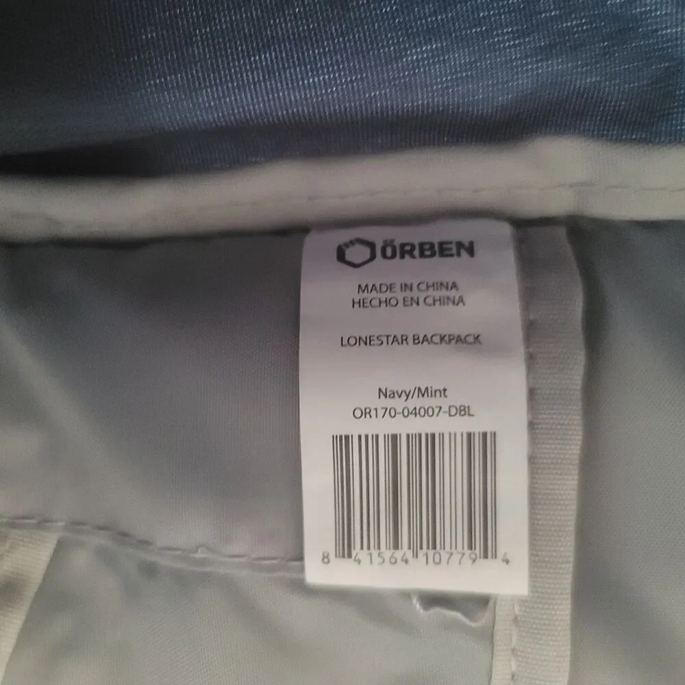 Orben Camping Backpack / Blue